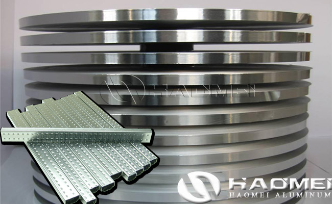 tira de aluminio para vidrio aislante