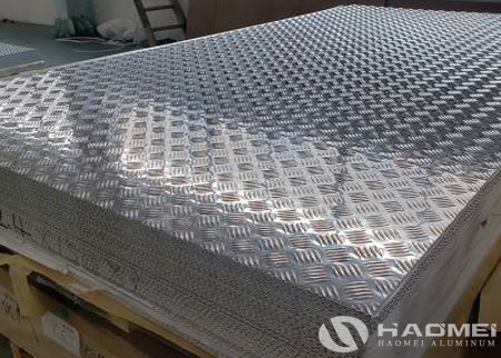 chapa aluminio damero 3000x1500