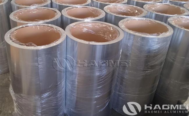 bobina de aluminio 3003-H14 con papel kraft para barreras contra humedad