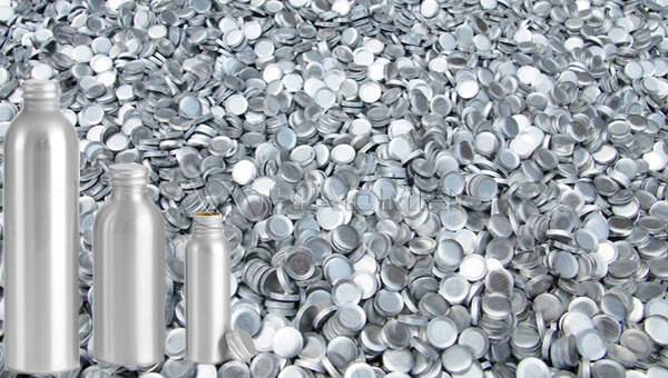 pastillas de aluminio para botella
