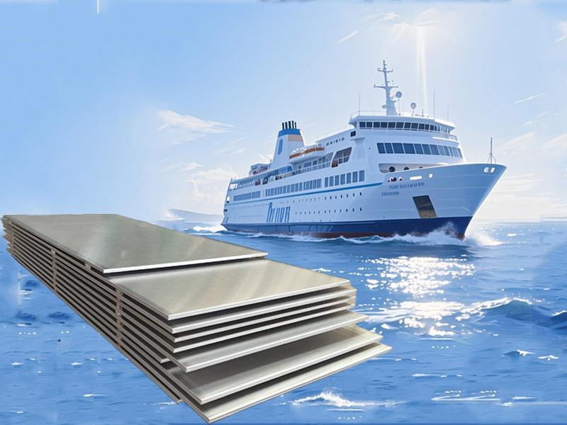 placa de aluminio marino 5083 con certificación BV